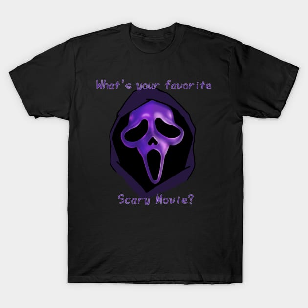 What's Your Favorite Scary Movie? T-Shirt by dr.eren985@gmail.com